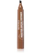 Revuele Master Brow Definer 4 Tips Eyebrow Pencil creion sprâncene precise culoare Light 2.2 ml
