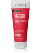 Revuele Pure Skin Anti-Pimple gel de dus exfoliant impotriva acneei 200 ml