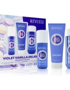 Revuele Violet Vanilla Delight Fragrance Trio Set set cadou pentru corp pentru femei