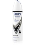 Rexona Advanced Protection Invisible spray anti-perspirant impotriva petelor albe si galbene 150 ml