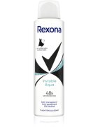 Rexona Invisible Aqua spray anti-perspirant impotriva petelor albe si galbene 150 ml
