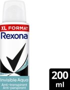 Rexona Invisible Aqua spray anti-perspirant impotriva petelor albe si galbene 200 ml