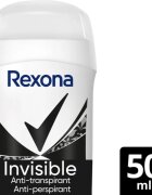 Rexona Invisible Black and White antiperspirant puternic impotriva petelor albe si galbene 50 ml