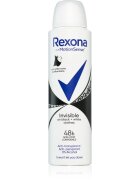 Rexona Invisible Black and White spray anti-perspirant impotriva petelor albe si galbene 150 ml