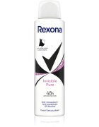 Rexona Invisible Pure spray anti-perspirant impotriva petelor albe si galbene 150 ml