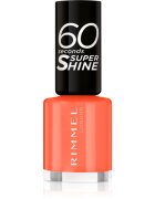 Rimmel 60 Seconds Super Shine lac de unghii culoare 404 Ora-ngy Vibe 8 ml