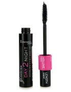 Rimmel Glam´ Eyes Day 2 Night mascara pentru volum și alungire 2 in 1 culoare 001 Black 9.5 ml