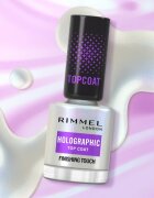 Rimmel Holographic lac de unghii/parte sus cu particule stralucitoare 12 ml