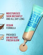 Rimmel Kind & Free Glow It Up machiaj ușor de hidratare culoare 601 Soft Chocolate 30 ml