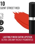 Rimmel Lasting Finish ruj cu persistenta indelungata culoare 310 Regent Street Red 4 g