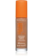 Rimmel Lasting Radiance make-up pentru luminozitate SPF 25 culoare 400 Natural Beige 30 ml