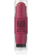 Rimmel Multi-Tasker Blush'N'brush blush stick cu pensulă culoare 200 Fushia Glam 8 g
