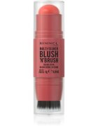 Rimmel Multi-Tasker Blush'N'brush blush stick cu pensulă culoare 250 Coral Dust 8 g