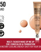 Rimmel Multi-Tasker Wake Me Up make-up si corector pentru o piele mai luminoasa culoare 50 Sand 20 ml