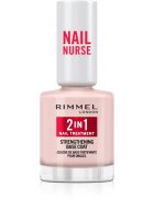 Rimmel Nail Nurse 2-in-1 lac intaritor de baza pentru unghii cu efect de întărire 12 ml