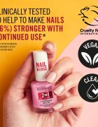 Rimmel Nail Nurse 2-in-1 lac intaritor de baza pentru unghii cu efect de întărire 12 ml