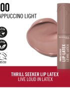 Rimmel Thrill Seeker Lip Latex ruj de buze lichid culoare 500 Cappuccino Light 6 ml