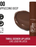 Rimmel Thrill Seeker Lip Latex ruj de buze lichid culoare 600 Cappuccino Deep 6 ml