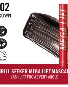 Rimmel Thrill Seeker Mega Lift mascara pentru volum culoare 002 Black Brown 10 ml