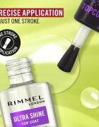 Rimmel Ultra Shine lac de unghii pentru o protecție perfectă și strălucire intensă 12 ml