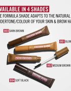 Rimmel Wonder'Bond gel pentru sprancene culoare 004 Black Brown 7.7 ml