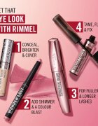 Rimmel Wonder'Freeze gel mascara pentru sprâncene culoare 003 Medium Brown 6 g