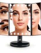 RIO 24LED Touch Dimmable Make-up Mirror oglinda cosmetica cu iluminare LED de fundal 1 buc