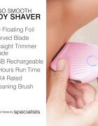 RIO Go Smooth epilator pentru femei Pink Chrome 1 buc