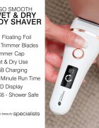 RIO Go Smooth Wet & Dry Lady Shaver epilator pentru femei 1 buc