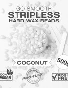 RIO Hard Wax Beads Coconut perle de ceară pentru depilare 500 g
