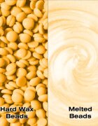 RIO Hard Wax Beads Honey perle de ceară pentru depilare 500 g
