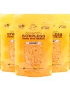 RIO Hard Wax Beads Honey perle de ceară pentru depilare 5x100 g