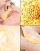 RIO Hard Wax Beads Honey perle de ceară pentru depilare 5x100 g