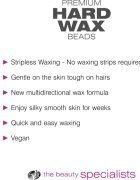 RIO Hard Wax Beads Honey perle de ceară pentru depilare 750 g