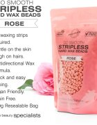 RIO Hard Wax Beads Rose perle de ceară pentru depilare 500 g
