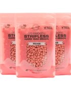 RIO Hard Wax Beads Rose perle de ceară pentru depilare 5x100 g