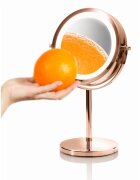 RIO Rose gold mirror oglindă cosmetică iluminată 1 buc