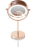 RIO Rose gold mirror oglindă cosmetică iluminată 1 buc