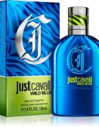 Roberto Cavalli Just Cavalli Wild Blue Eau de Toilette pentru bărbați 30 ml
