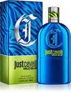 Roberto Cavalli Just Cavalli Wild Blue Eau de Toilette pentru bărbați 90 ml