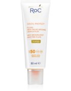 RoC Soleil Protect Anti Brown Spots Unifying Fluid Tinted lichid nuanțator pentru uniformizarea tenului SPF 50 cu vitamina C 50 ml