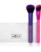 Royal and Langnickel MŌDA® PRO Makeup Brushes set perii machiaj