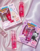 Rude Cosmetics Manga Collection set îngrijire buze Watermelon And Mint Duo 2x2 g
