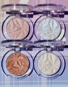 Rude Cosmetics Manga Collection Twinkle Twinkle Highlighter Pudra compacta ce ofera luminozitate culoare Sawa-Chan's Heart 4 g