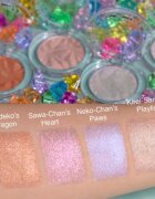 Rude Cosmetics Manga Collection Twinkle Twinkle Highlighter Pudra compacta ce ofera luminozitate culoare Sawa-Chan's Heart 4 g