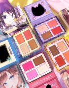 Rude Cosmetics Manga Face Palette paleta pentru fata multifunctionala faciale culoare Purr-fect Neko-Chan 11.2 g