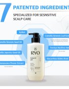 RYO Sensitive Scalp Care Shampoo sampon cu efect calmant pentru piele sensibila 480 ml