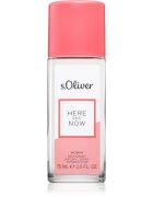 s.Oliver Here and Now Women Deo cu atomizor pentru femei 75 ml