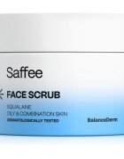 Saffee BalanceDerm Face Scrub exfoliant facial pentru ten gras și mixt 50 ml