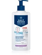 Salt House Dead Sea Therapy Soap-free Washing Gel gel de curățare fără săpun pentru corp față și mâini cu ulei de jojoba și uree 250 ml
